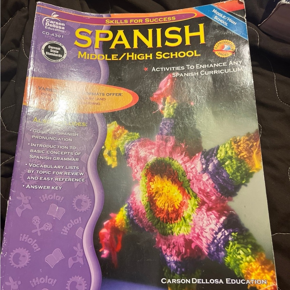 Elementary Spanish book